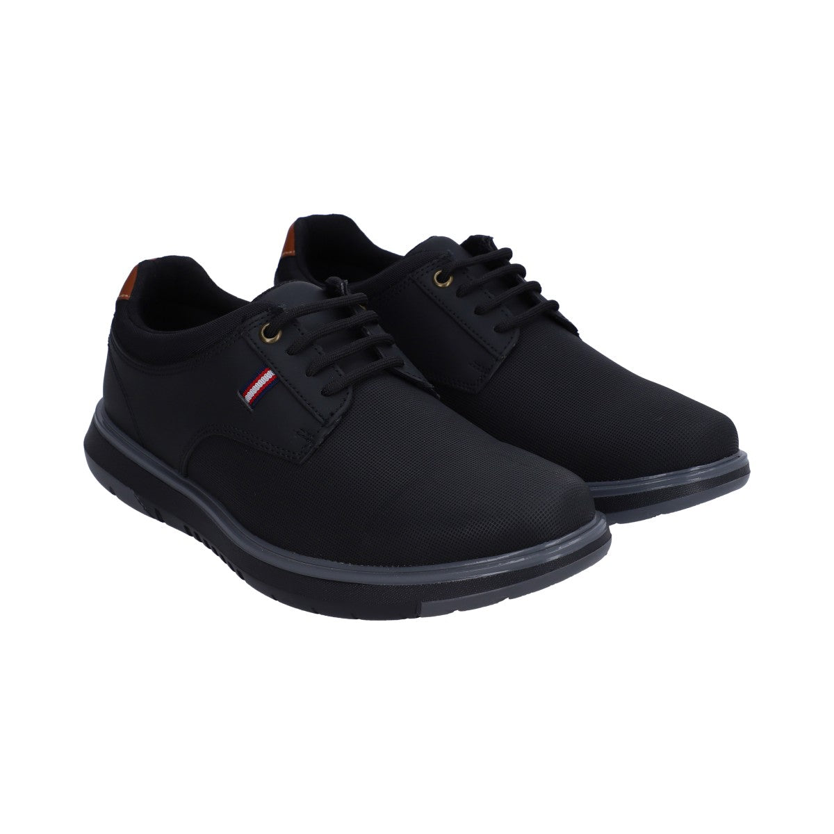 Zapato Casual Caballero Negro Agujetas