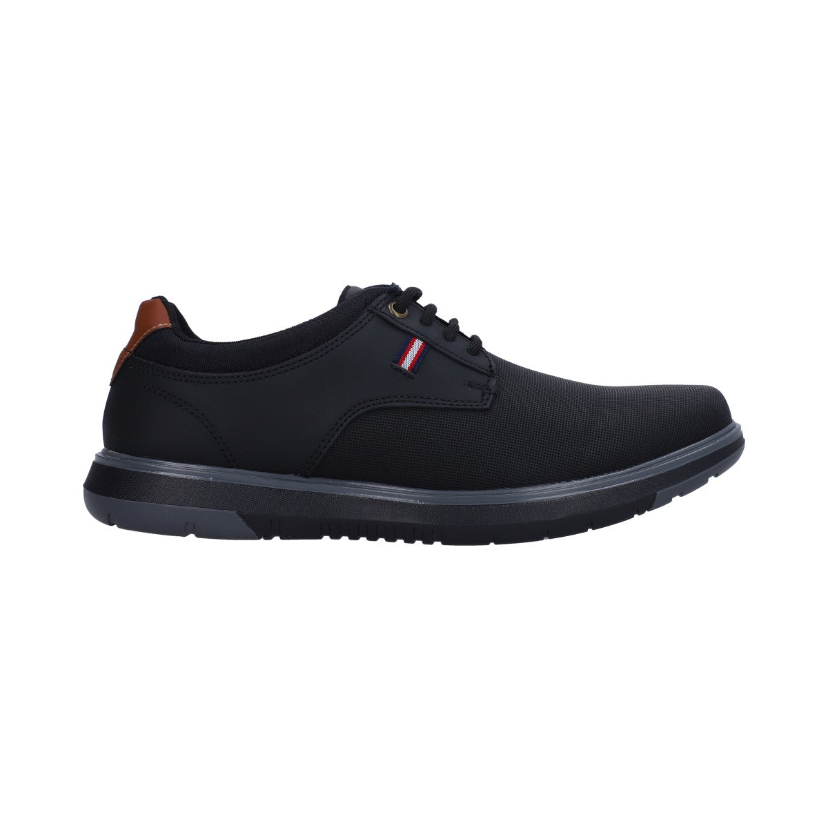 Zapato Casual Caballero Negro Agujetas
