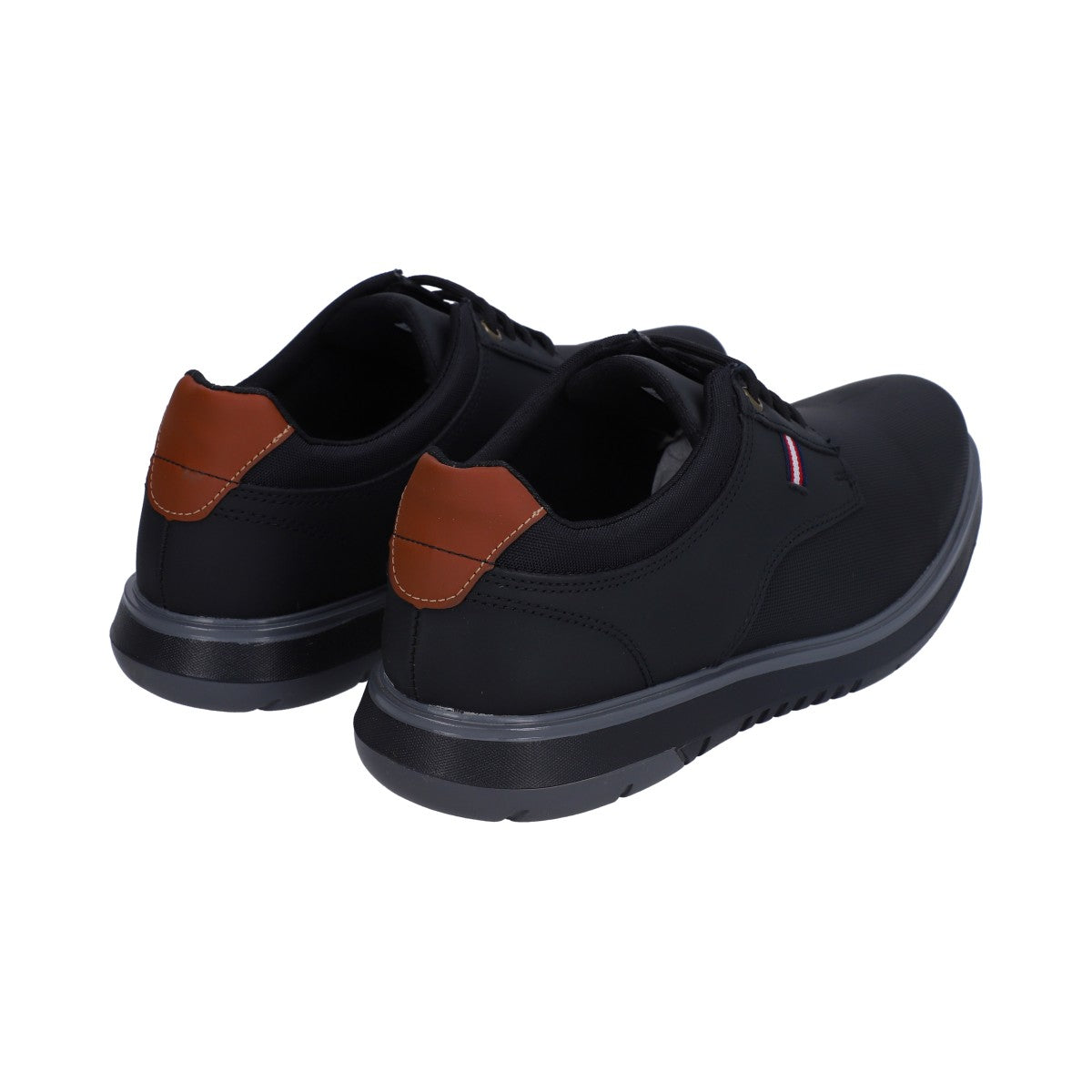Zapato Casual Caballero Negro Agujetas
