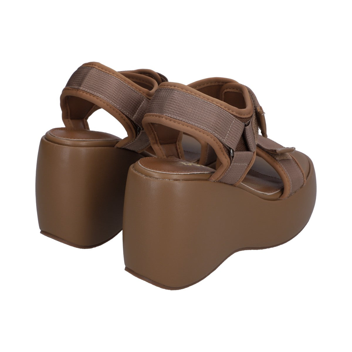Sandalia Casual Dama Plataforma Camel