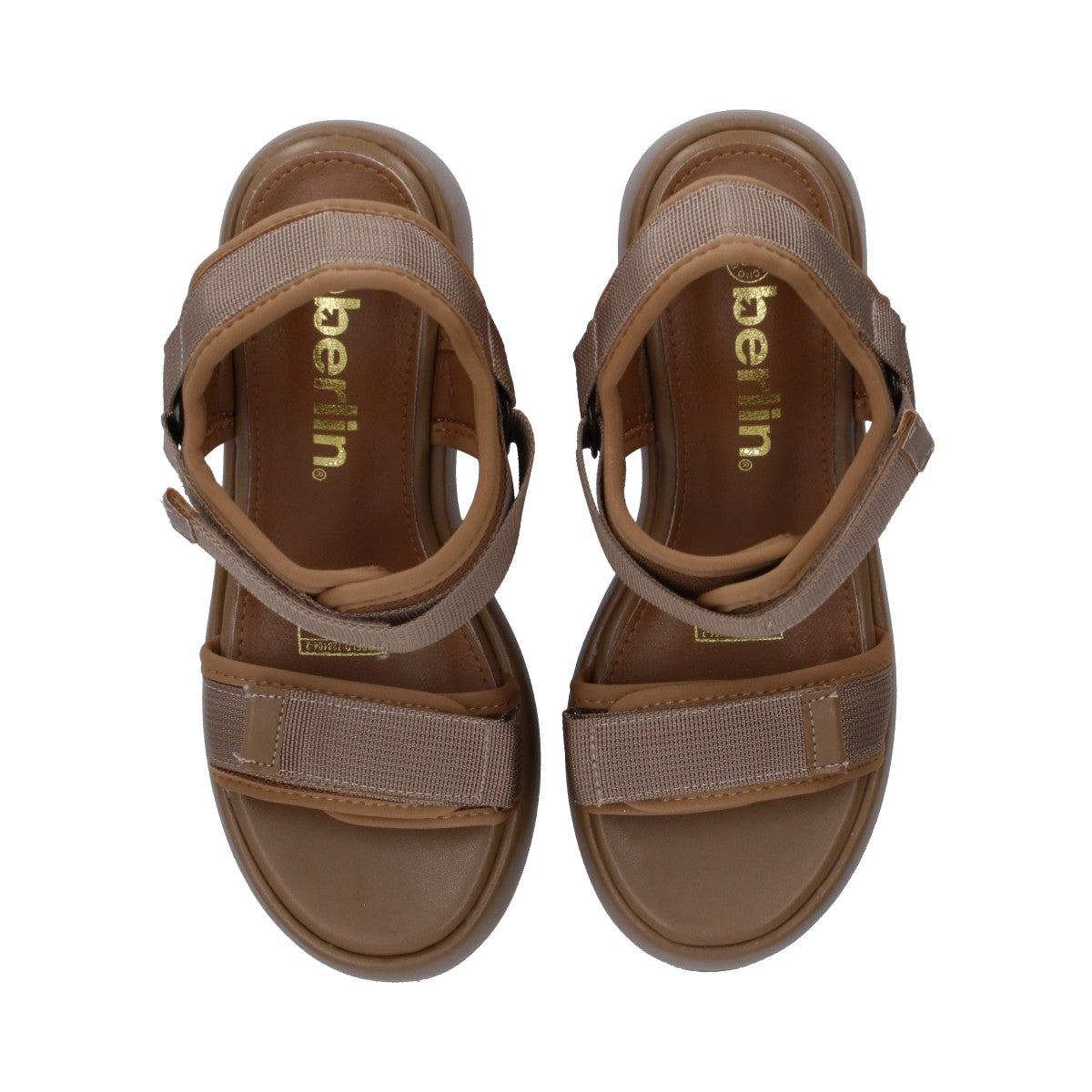 Sandalia Casual Dama Plataforma Camel