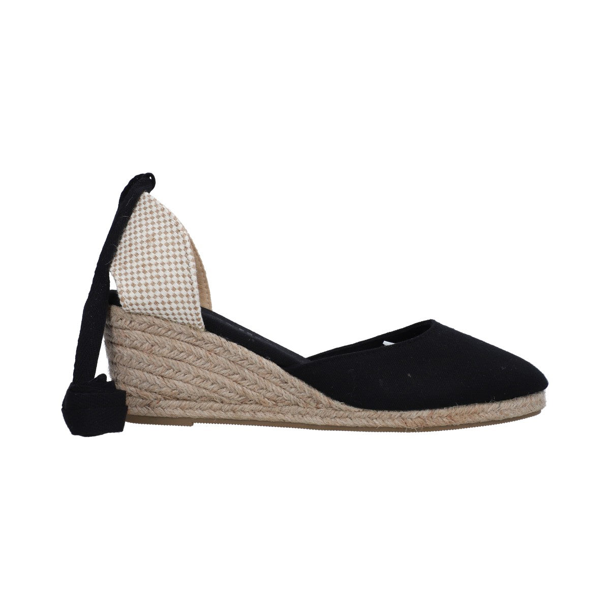 Alpargata Casual Dama Negra Plataforma