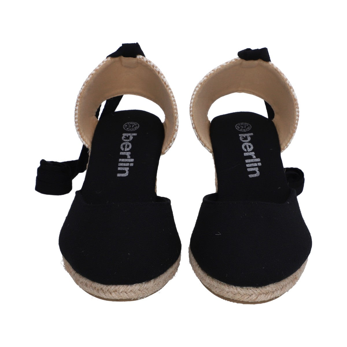 Alpargata Casual Dama Negra Plataforma