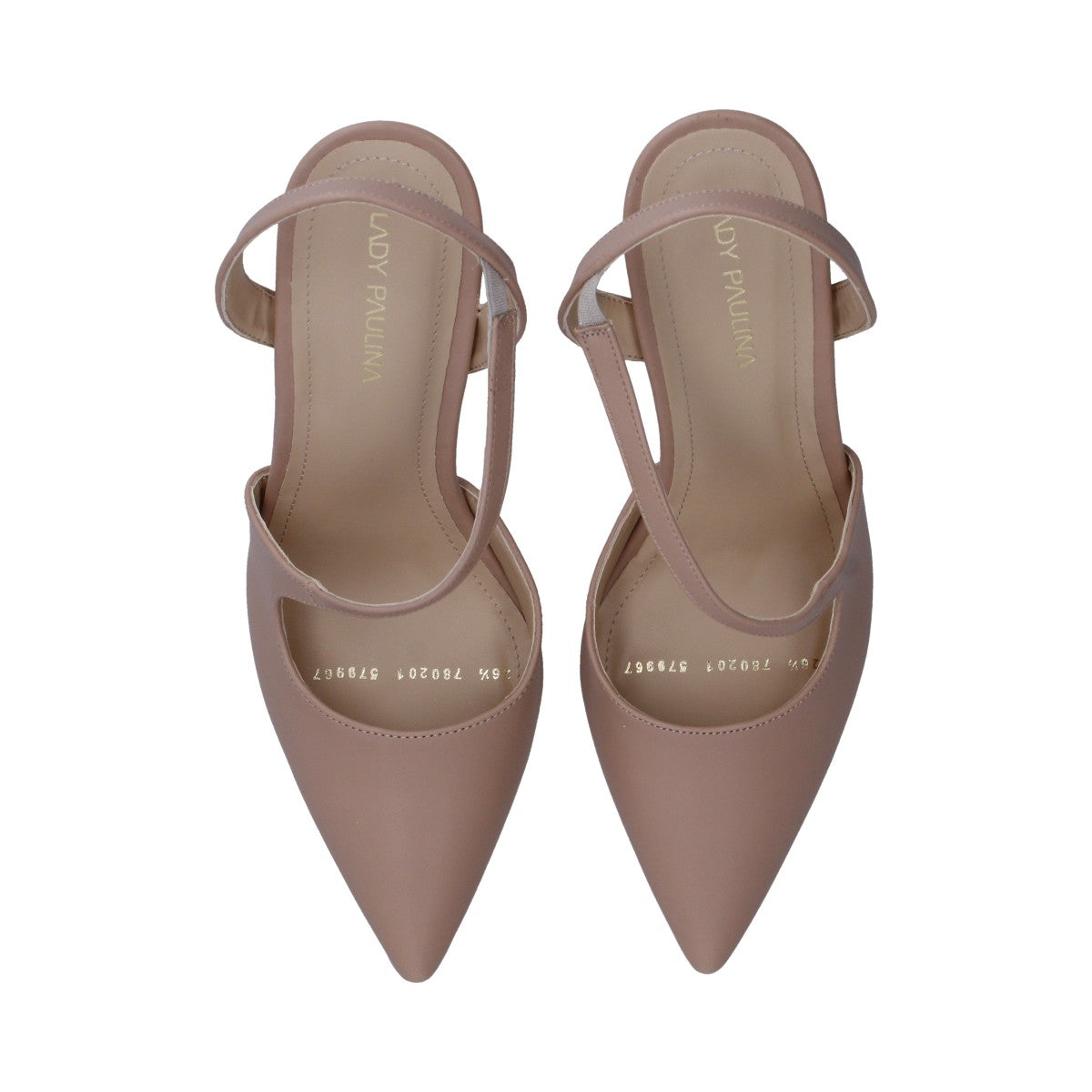 Zapatilla Dama Berlin Destalonada Nude Tacón Stiletto