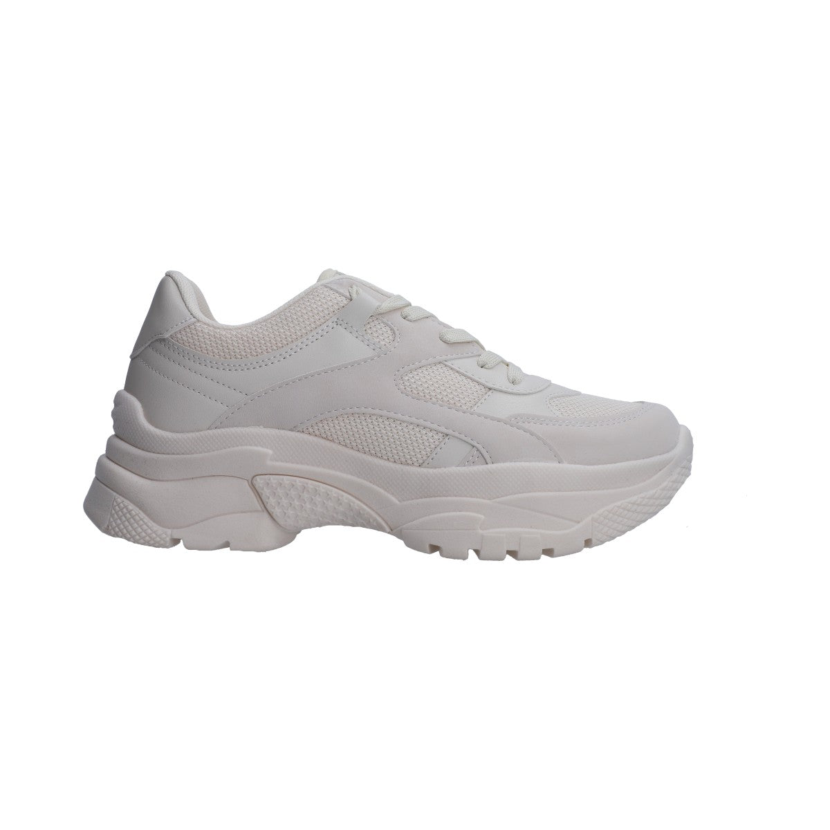 Tenis Dama Berlin Beige Suela Deportiva