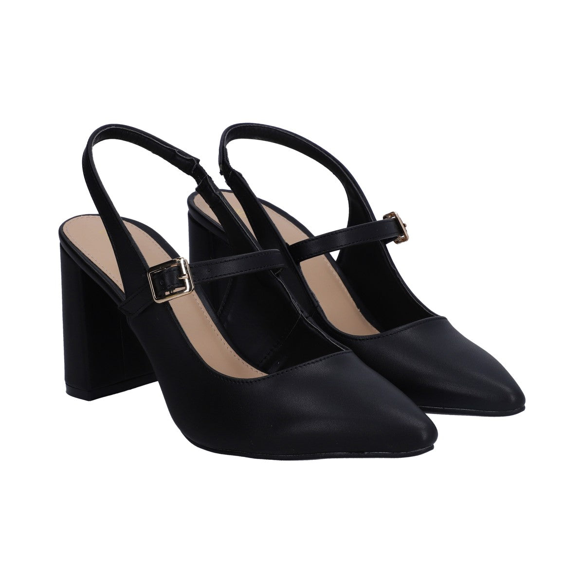 Zapatilla Dama Berlin Charol Rojo Puntal Destalonada