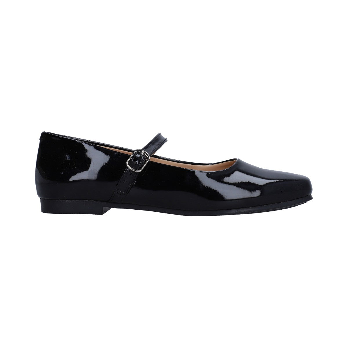 Balerina Berlin Casual Dama Charol Negro