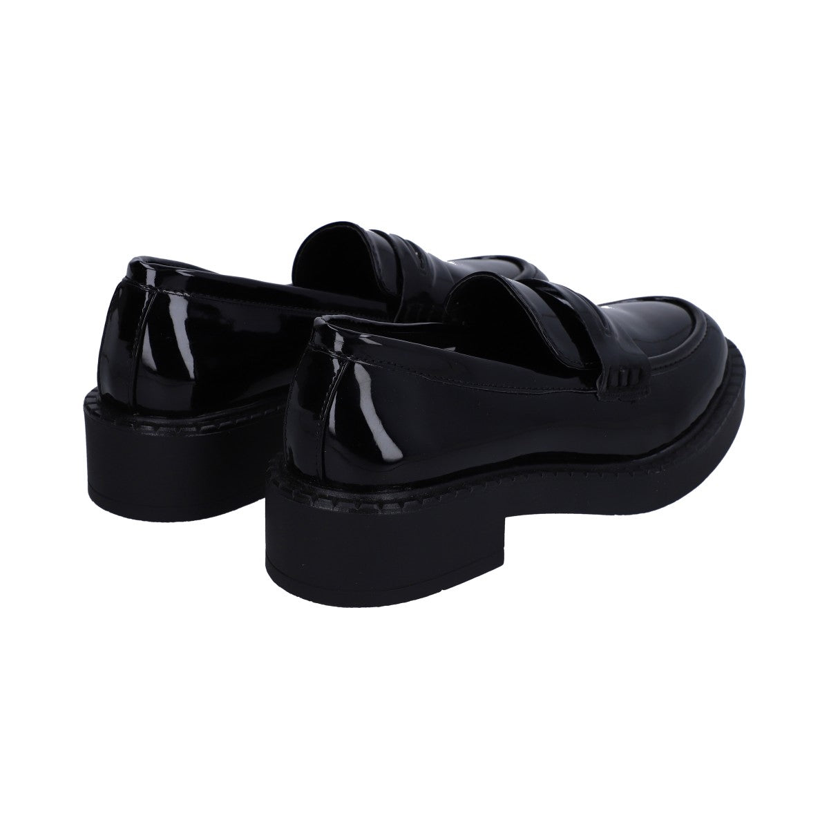 Mocasín Dama Berlin Charol Negro