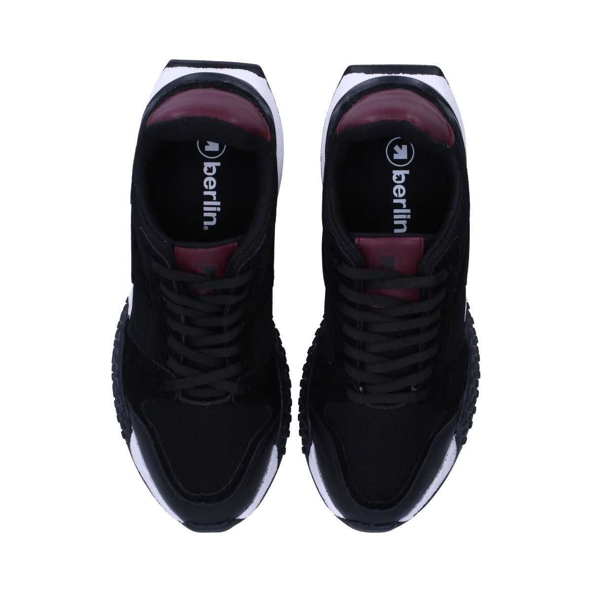 Tenis Berlin Caballero Negro Deportivo