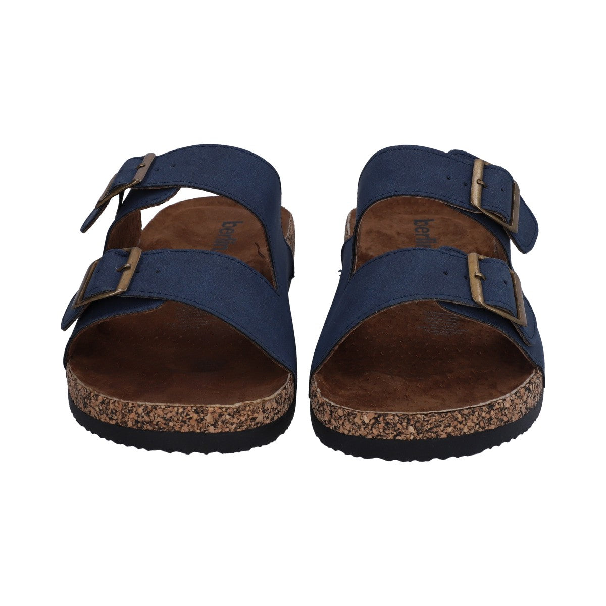 Sandalia Casual Caballero Azul Marino Ajustable