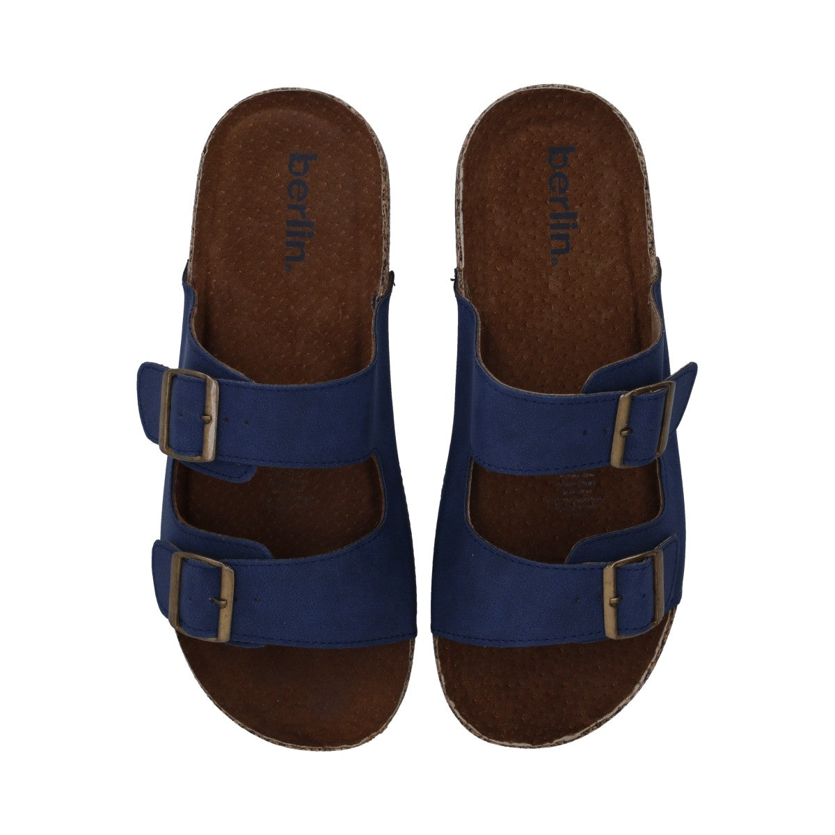 Sandalia Casual Caballero Azul Marino Ajustable