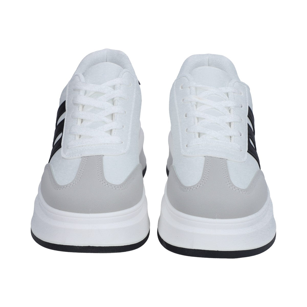 Tenis Dama Casual Berlin Blanco Suela De Caja Y Agujetas
