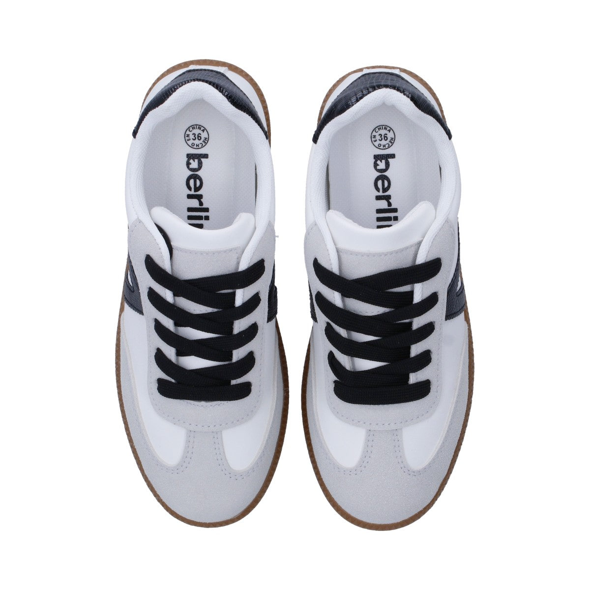 Tenis Casual Dama Blanco-negro