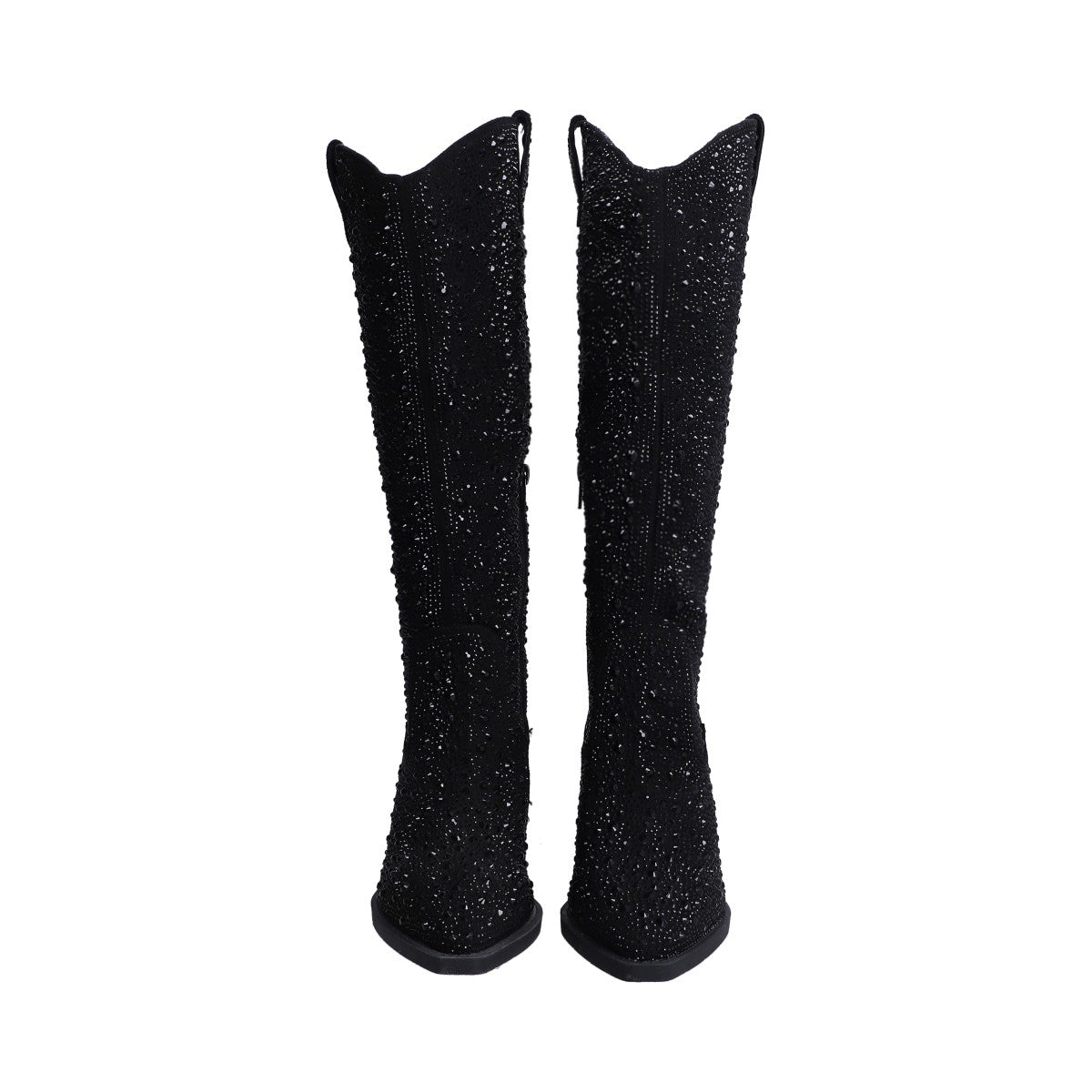 Bota Dama Berlin Hueso Tubo Largo con Tacón