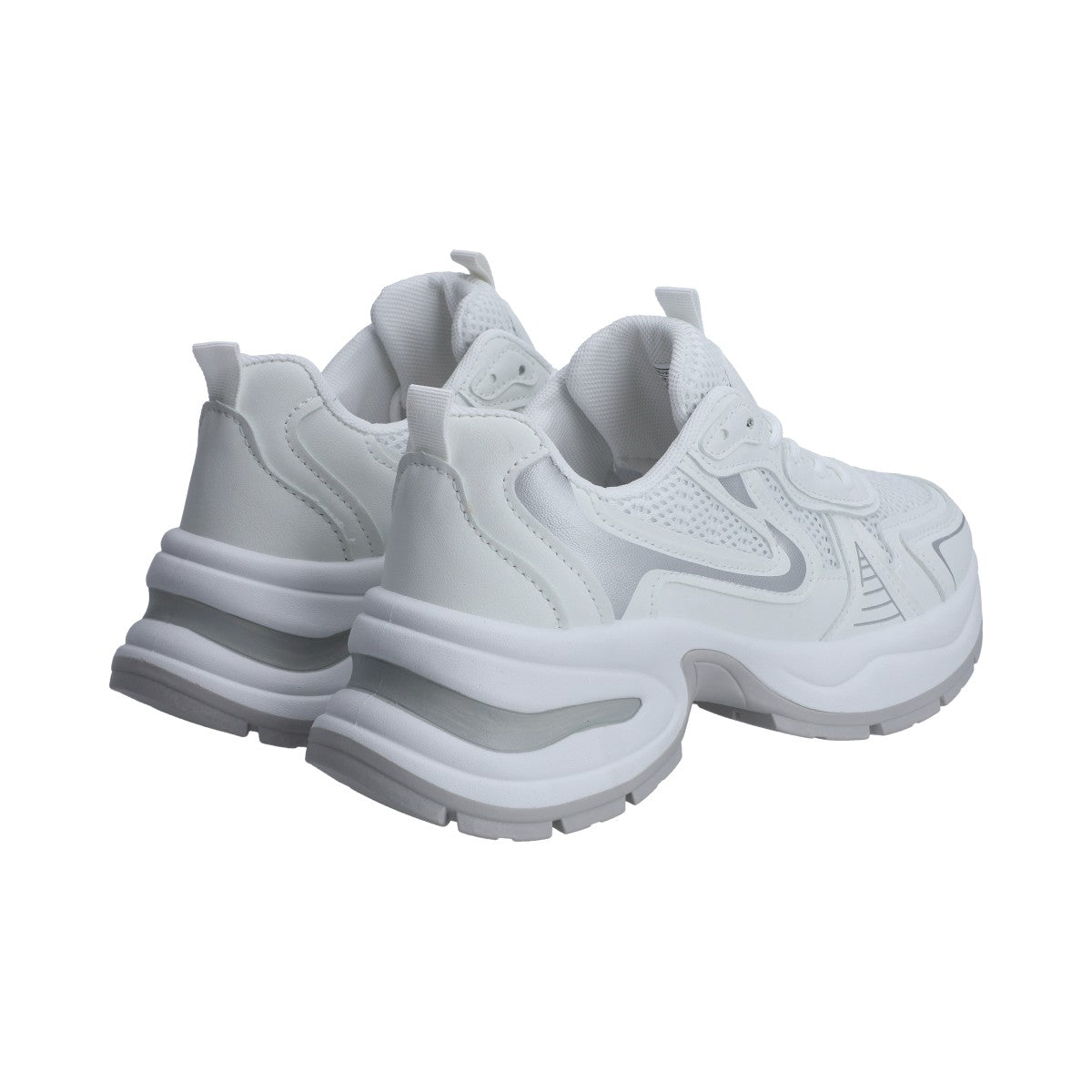 Tenis Dama Berlin Deportivo Blanco De Agujetas