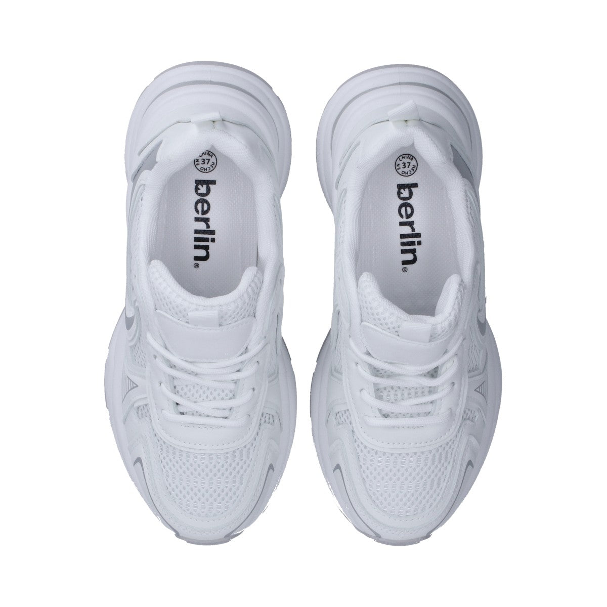 Tenis Dama Berlin Deportivo Blanco De Agujetas