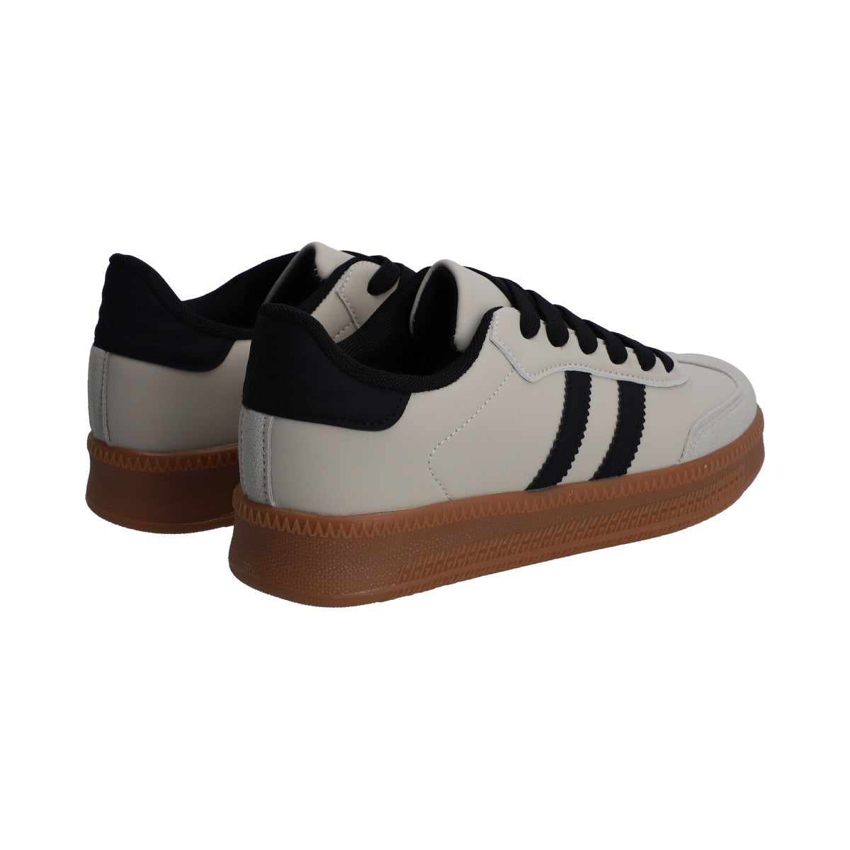 Tenis Dama Casual Berlin Gris Con Negro