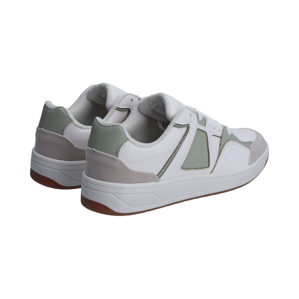 Tenis Dama Casual Berlin Blanco Con Gris