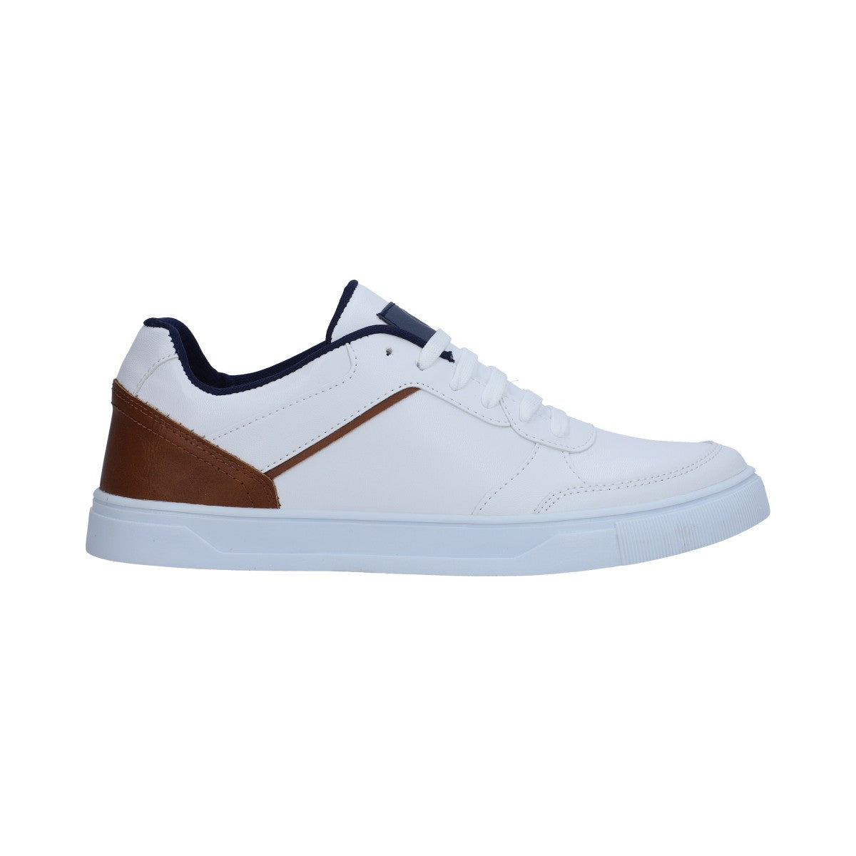 Tenis Caballero Berlin Blanco y Marrón