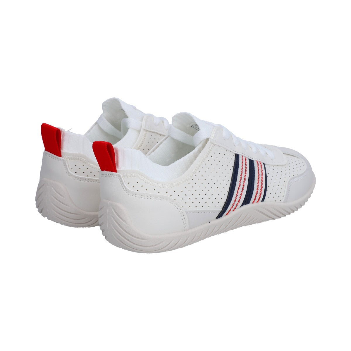 Tenis Casual Dama Berlin Blanco Suela Baja