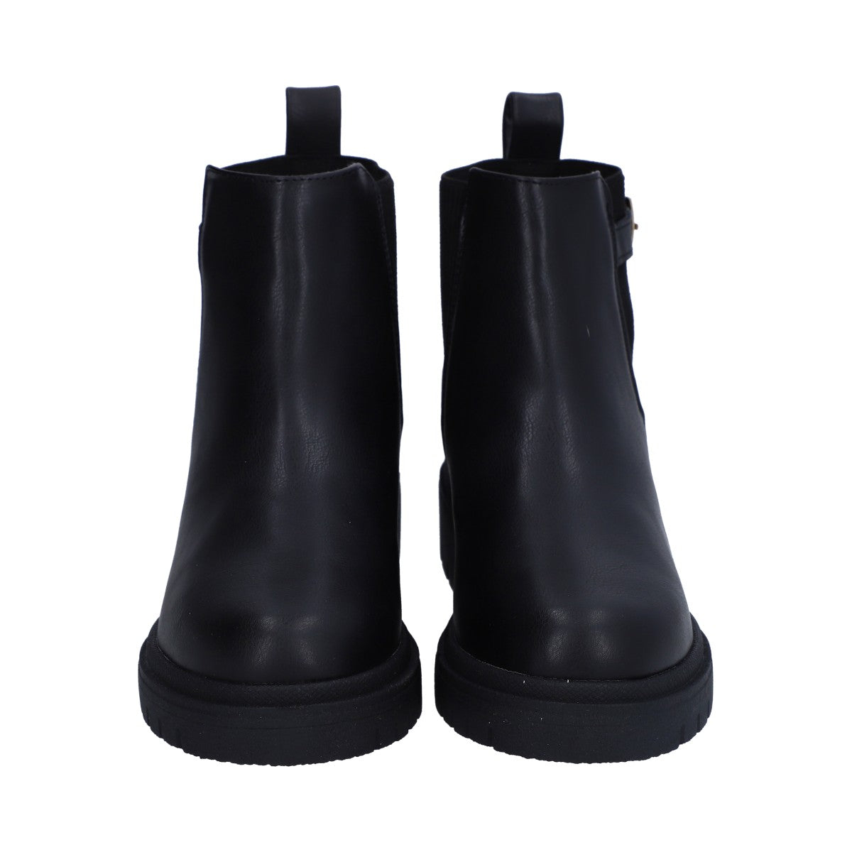 Botín Dama Berlin Negro Chunky Tipo Chelsea
