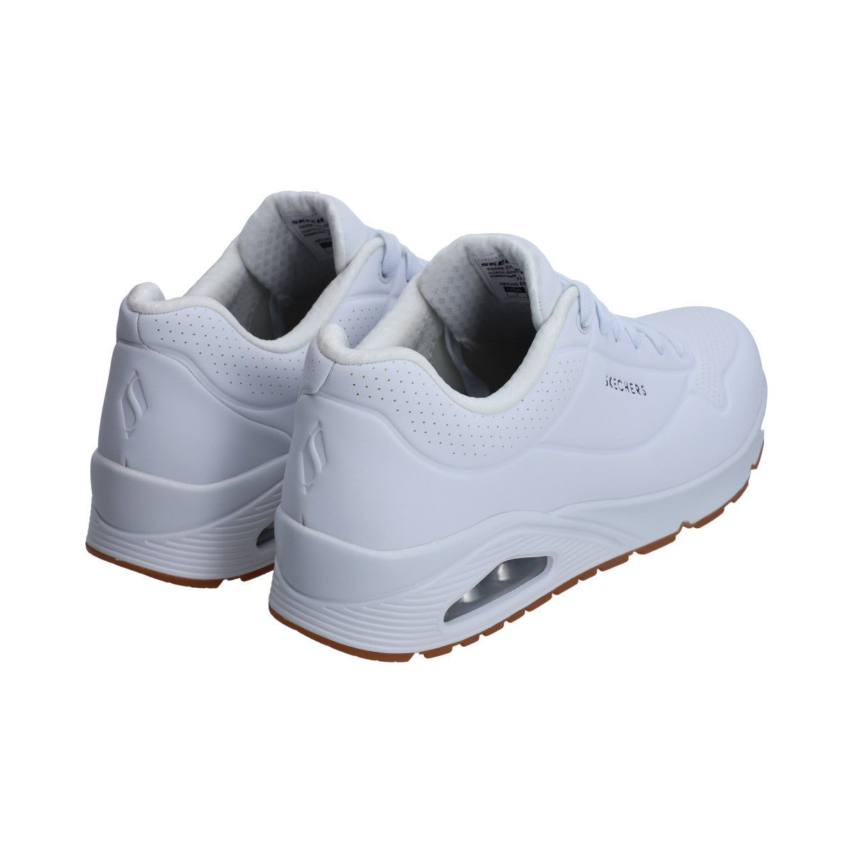Tenis Skechers Caballero 52458Wht Sint Blanco