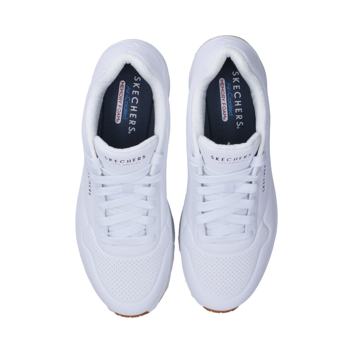 Tenis Skechers Caballero 52458Wht Sint Blanco