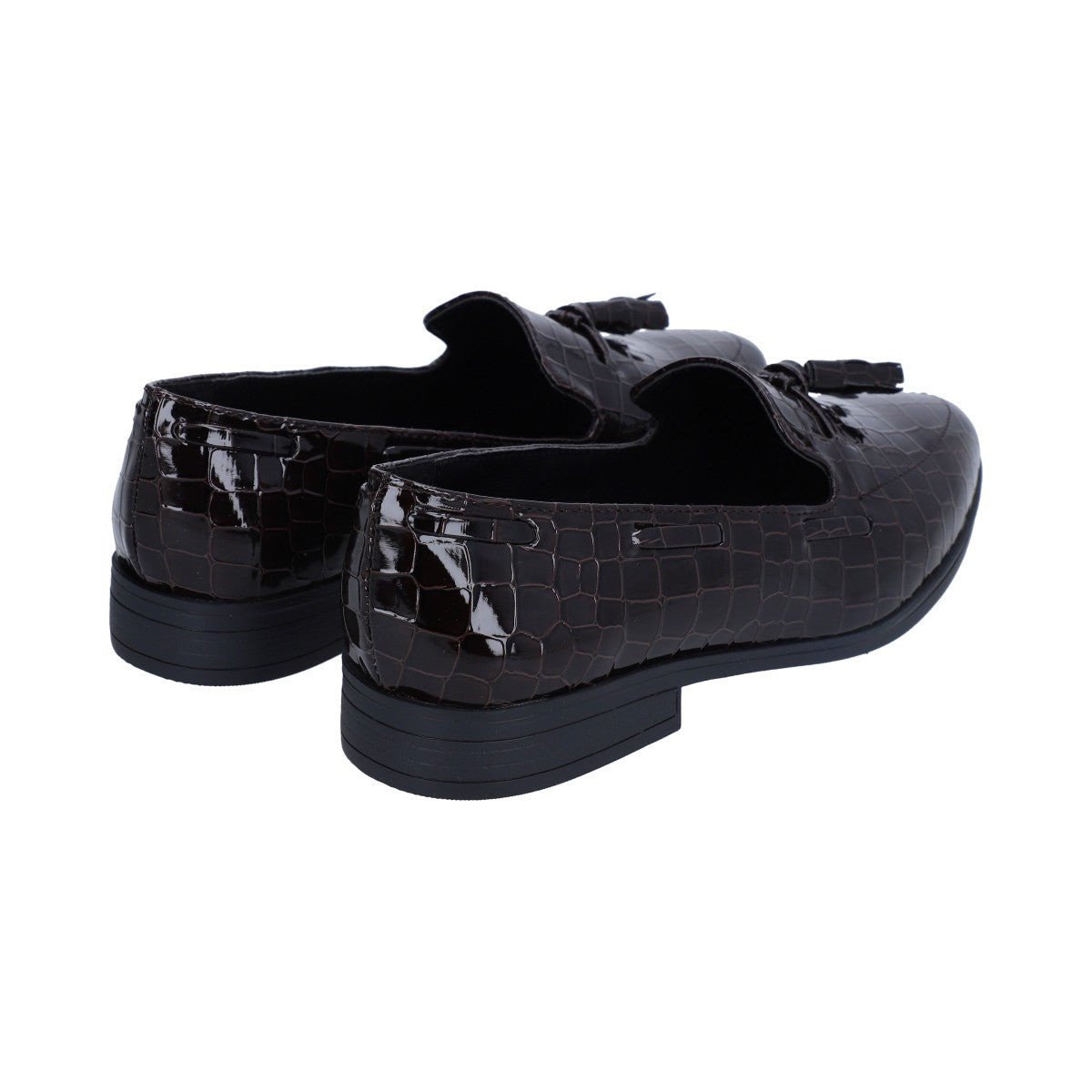 Mocasín Dama Berlin Croco Café
