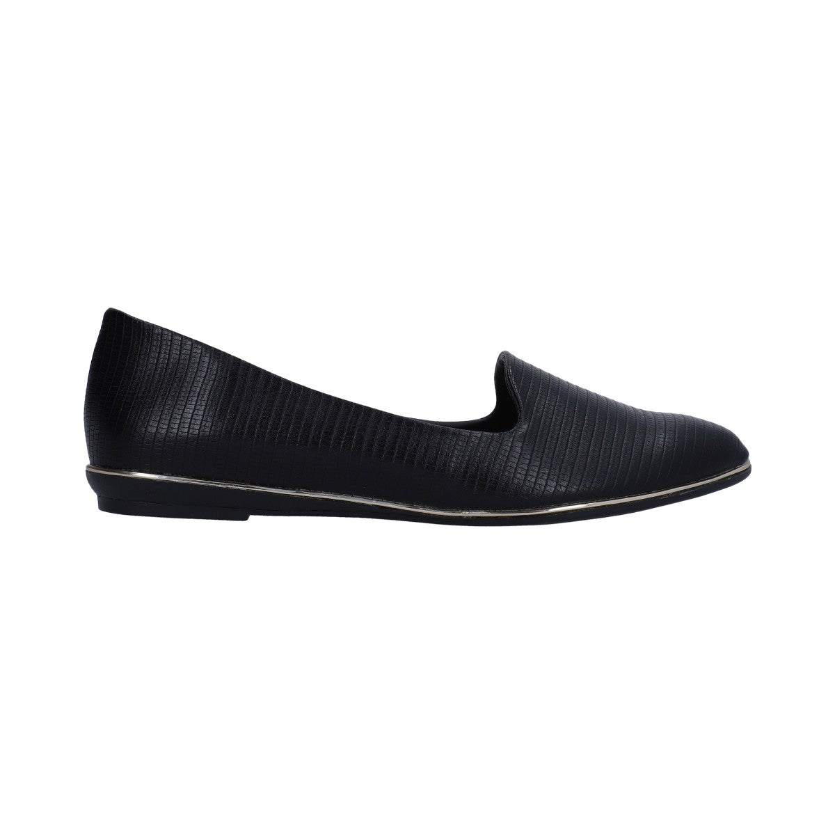 Balerina Dama Negra Slipper Con Grabado