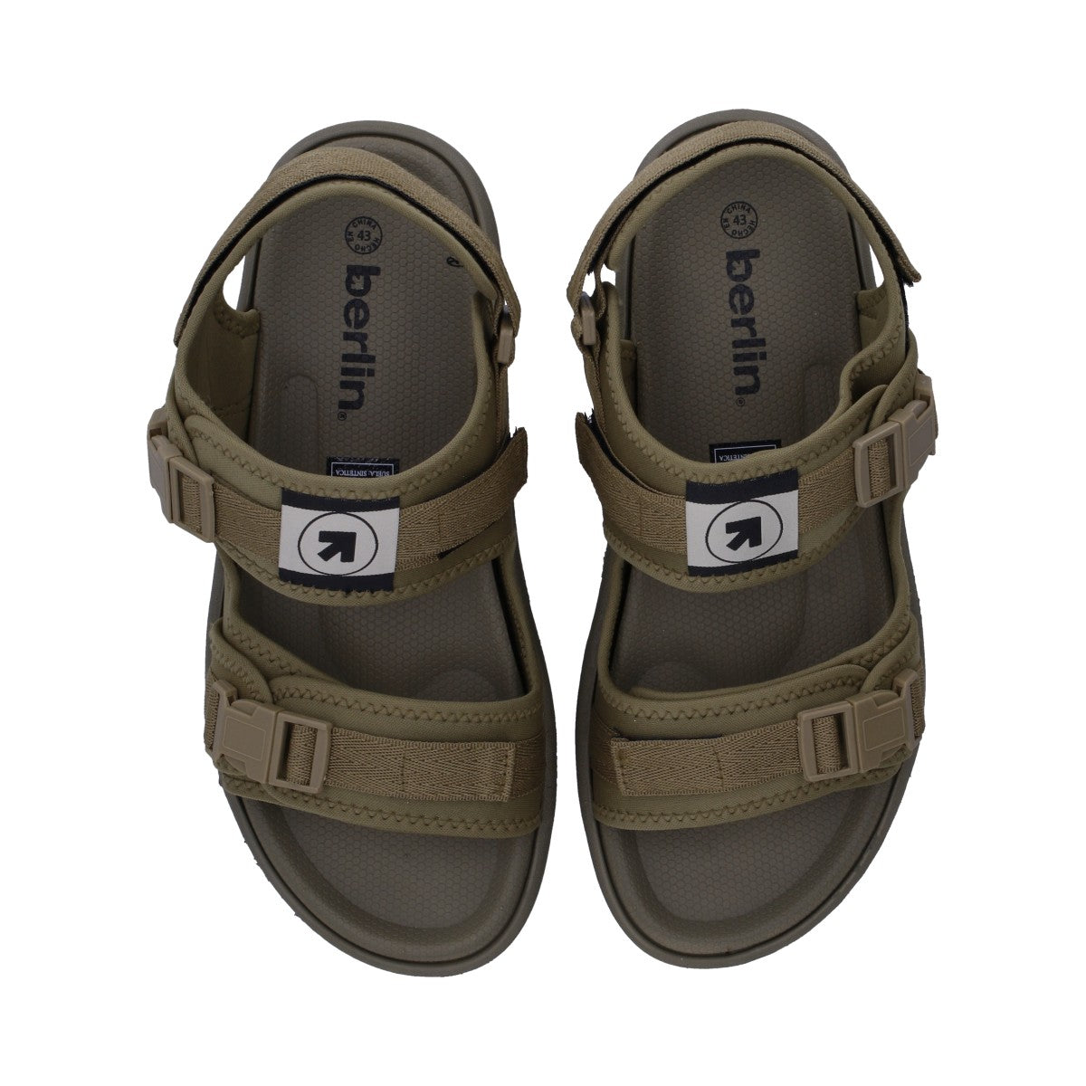 Sandalia Caballero Berlin Taupe Casual