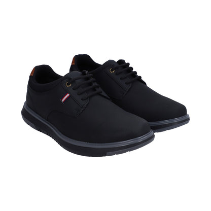 Zapato Casual Caballero Negro Agujetas