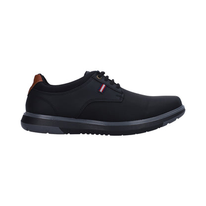Zapato Casual Caballero Negro Agujetas