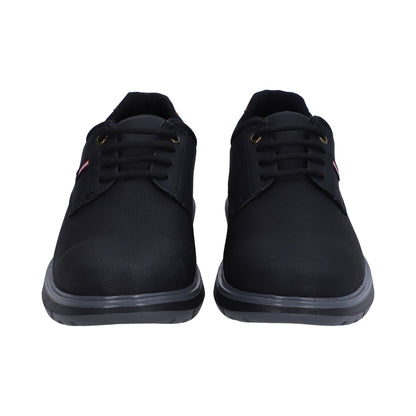 Zapato Casual Caballero Negro Agujetas
