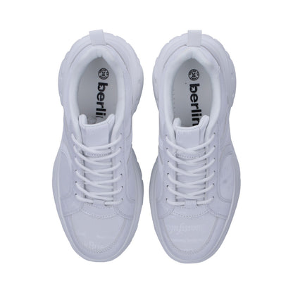 Tenis Dama Casual Plataforma Hueso Con Estampado