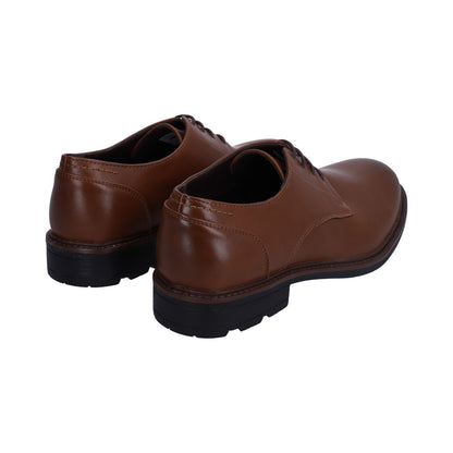 Zapato Berlin Caballero Vestir Café Agujetas Punta Ovalada