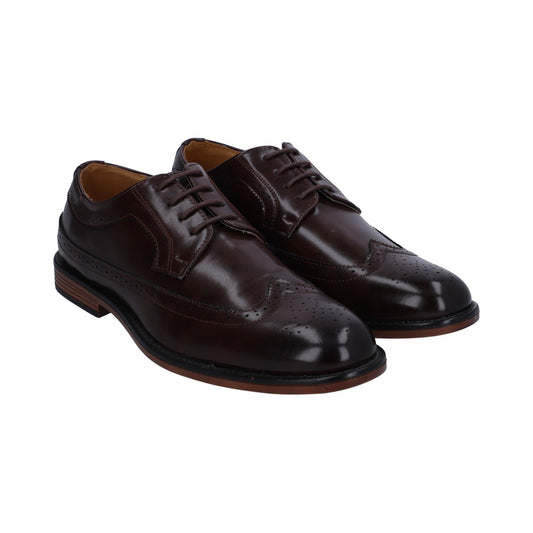 Zapato Berlin Caballero Vestir Café Punta Ovalada