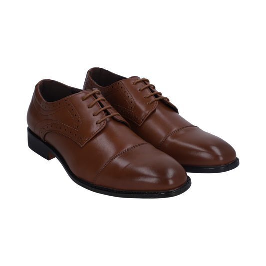 Zapato Berlin Caballero Vestir Café Agujetas