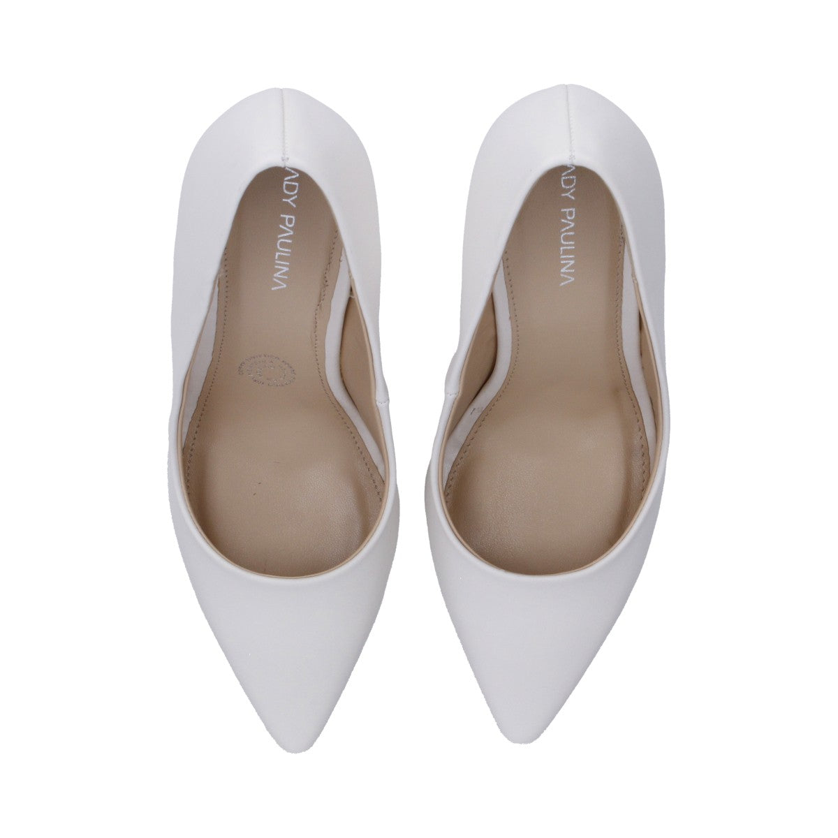 Zapatilla Dama Berlin Hueso Tacón Stiletto