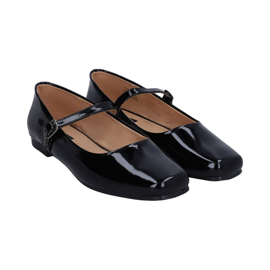 Balerina Berlin Casual Dama Charol Negro