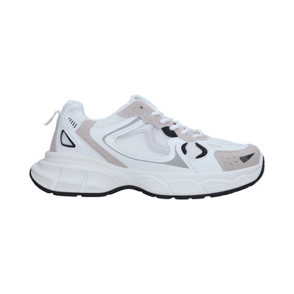 Tenis Casual Dama Blanco Gris