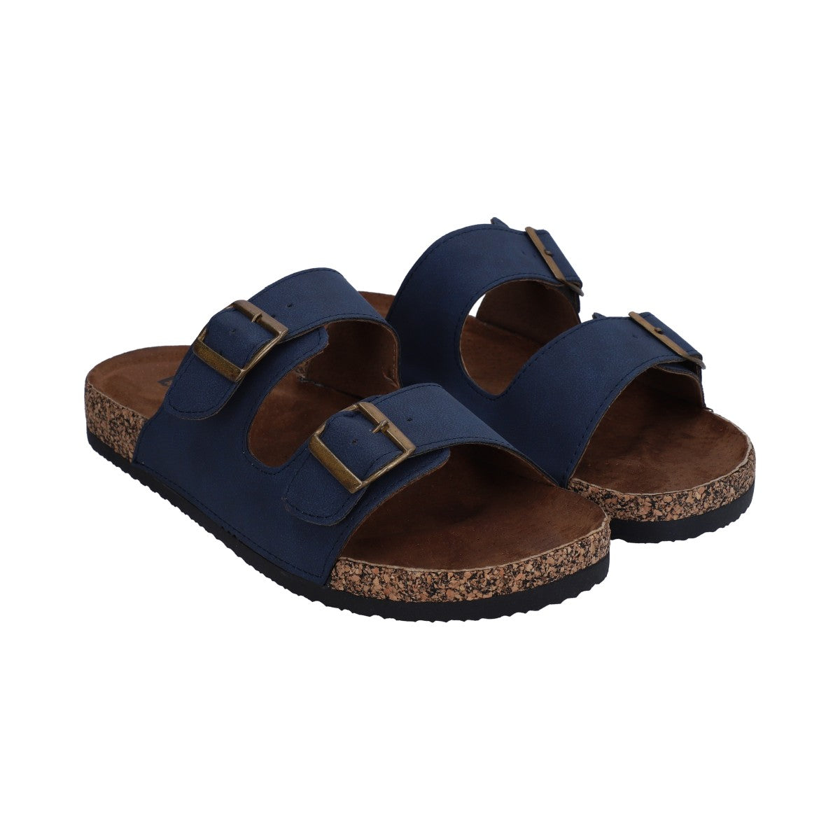 Sandalia Casual Caballero Azul Marino Ajustable