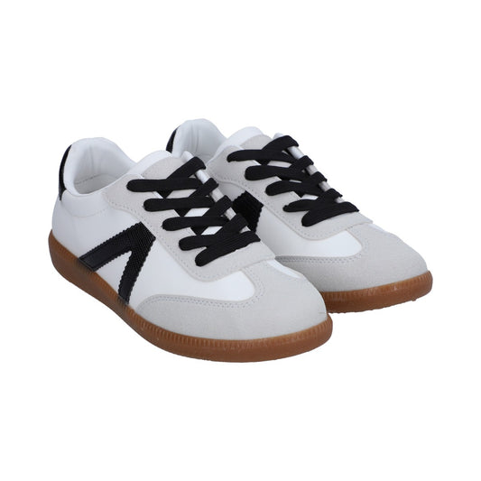 Tenis Casual Dama Blanco-negro