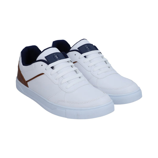 Tenis Caballero Berlin Blanco y Marrón