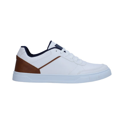 Tenis Caballero Berlin Blanco y Marrón