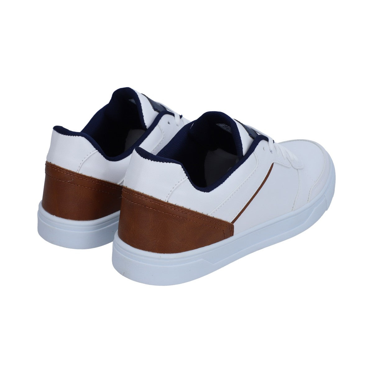 Tenis Caballero Berlin Blanco y Marrón