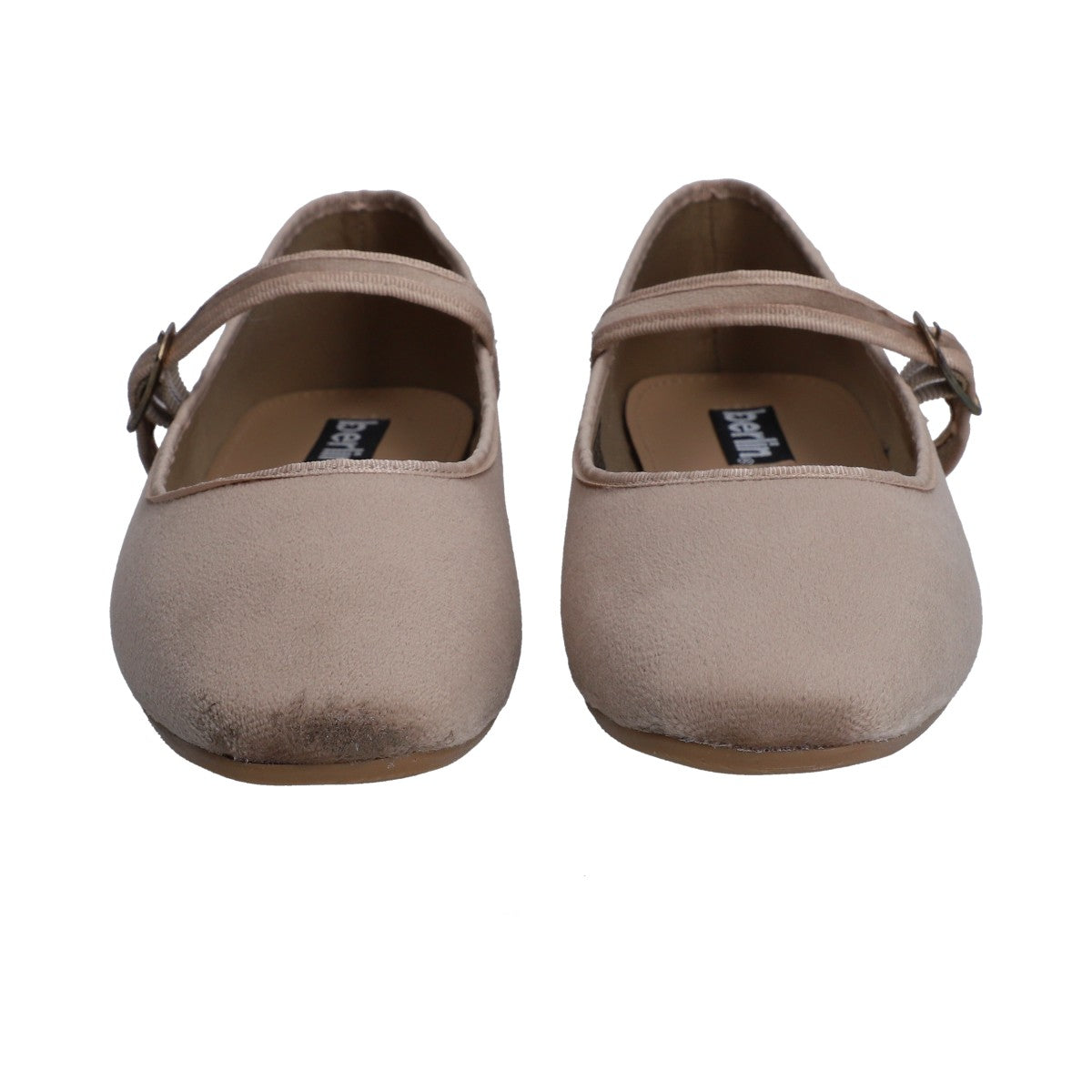 Balerina Dama Berlin Textil Beige con Pulsera.