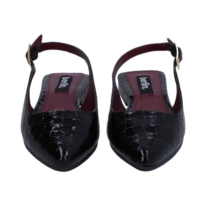 Balerina Dama Berlin Croco Negro Destalonada