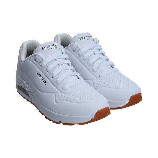 Tenis Skechers Caballero 52458Wht Sint Blanco