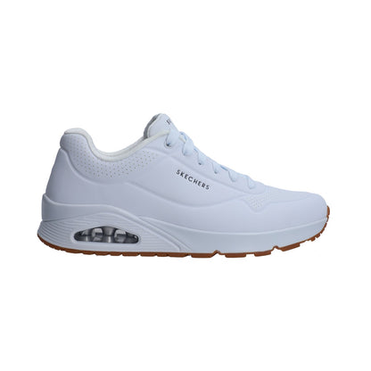 Tenis Skechers Caballero 52458Wht Sint Blanco
