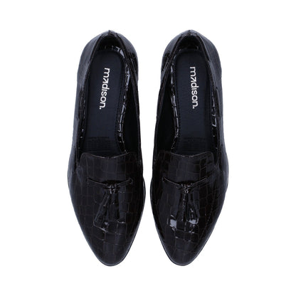 Mocasín Dama Berlin Croco Café